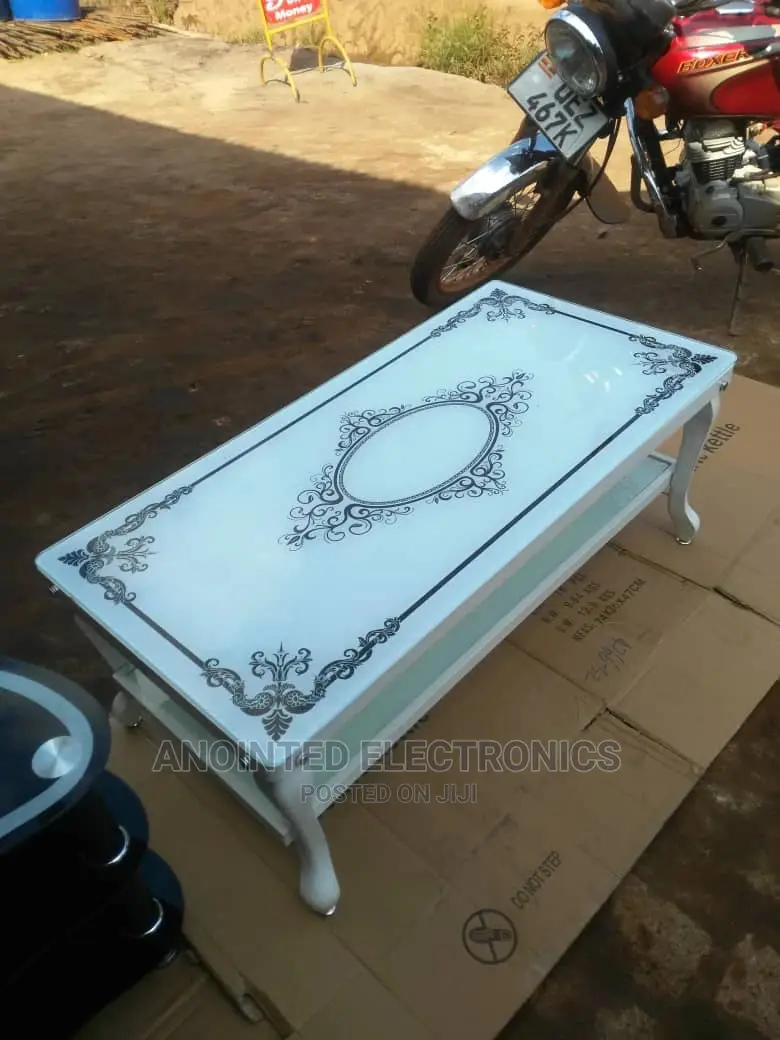 Glass Table White