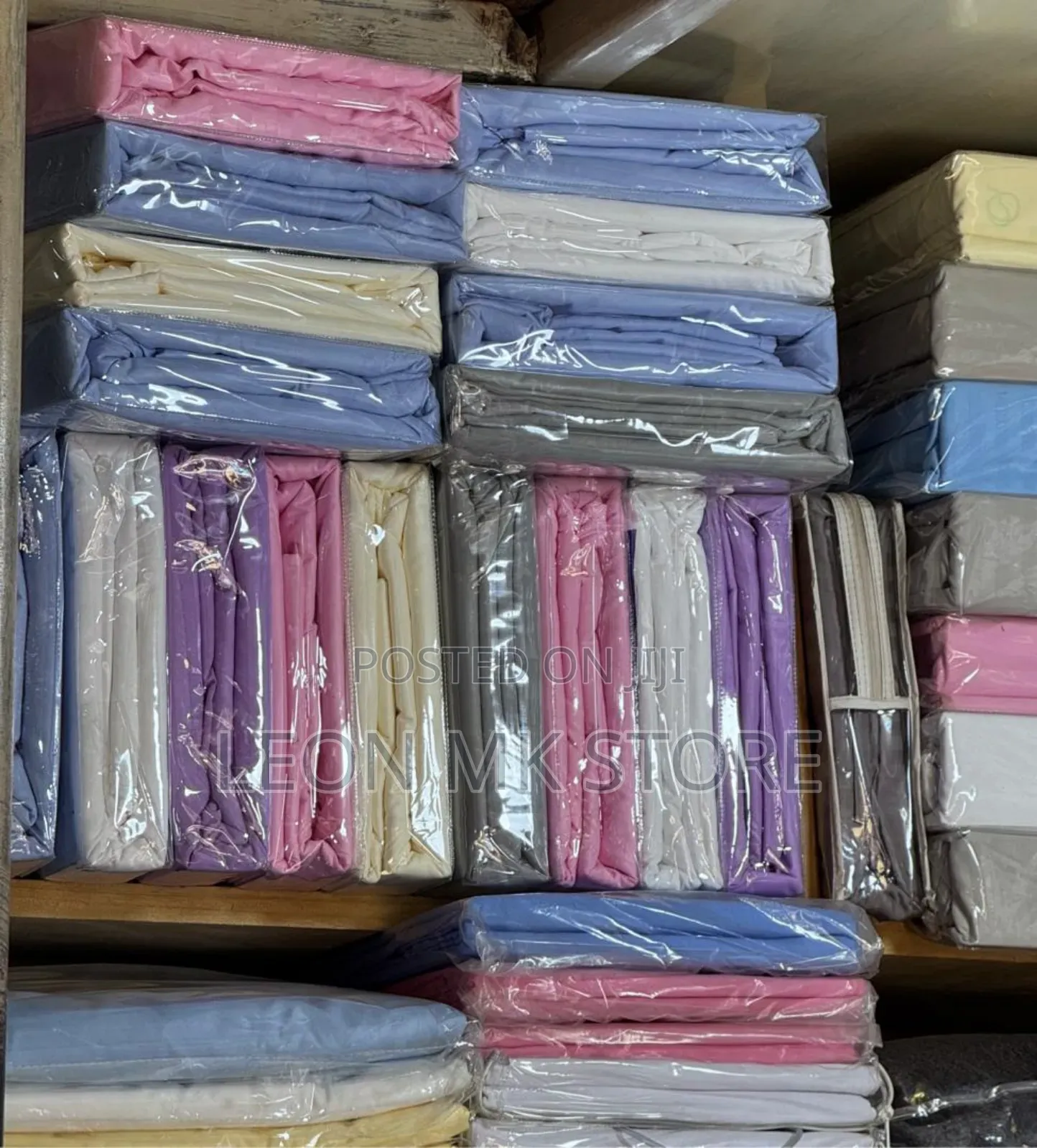 Cotton Plain 4pcs Bedsheets