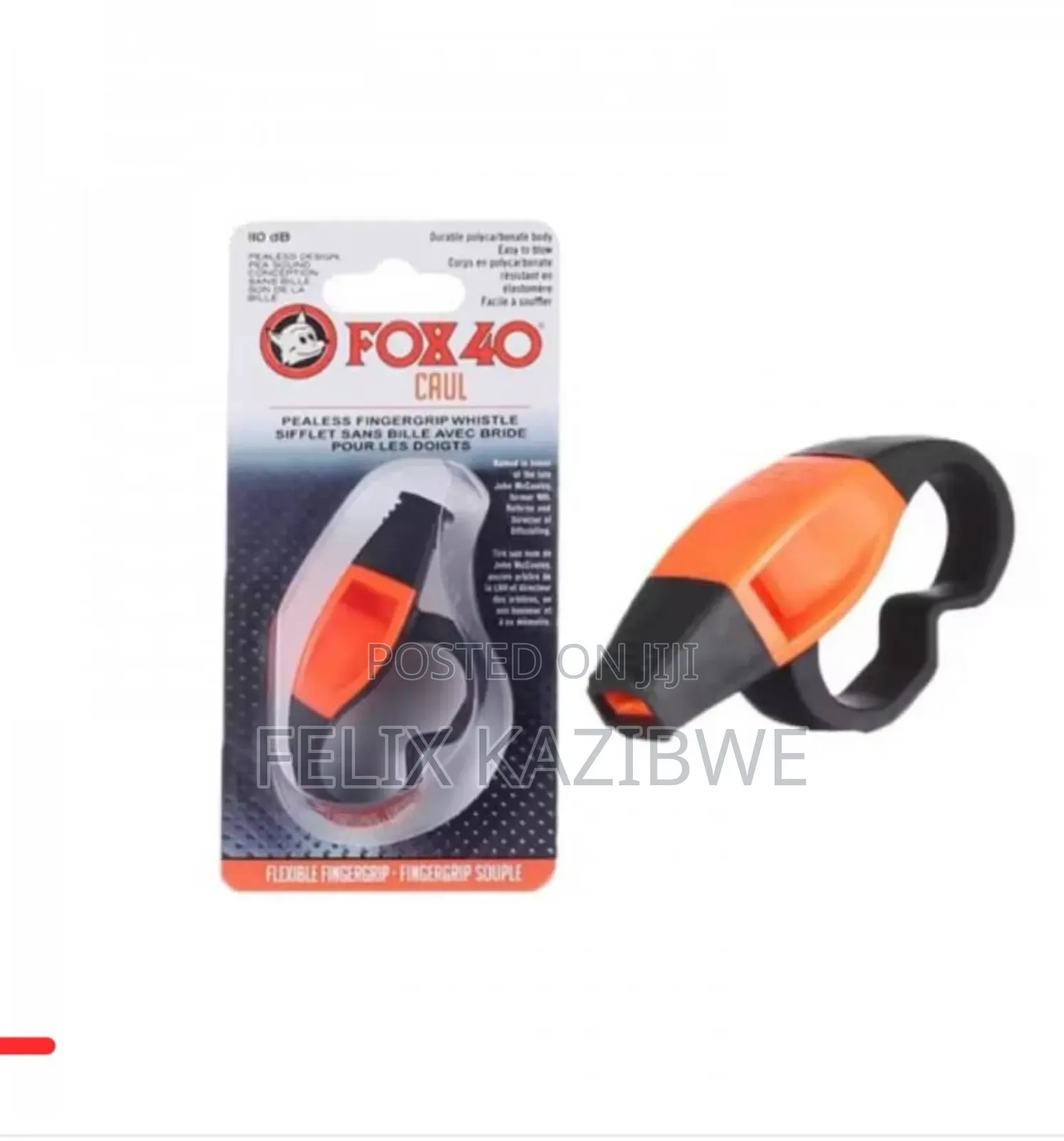 Original Fox 40 Shark Whistle.