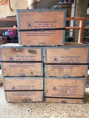 Three Phase and Single Phase Motors All Types and Sizes Available C