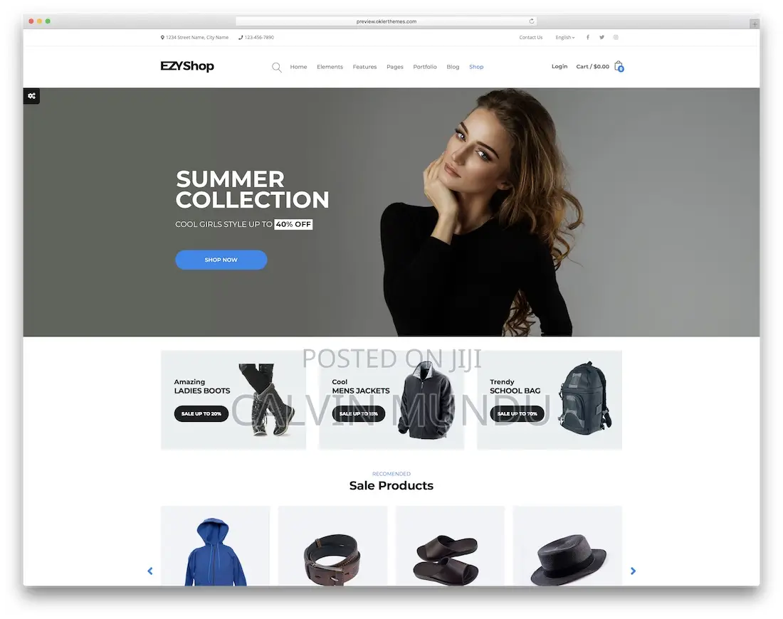 E-Commerce Website/Online Shop – Start Selling Online