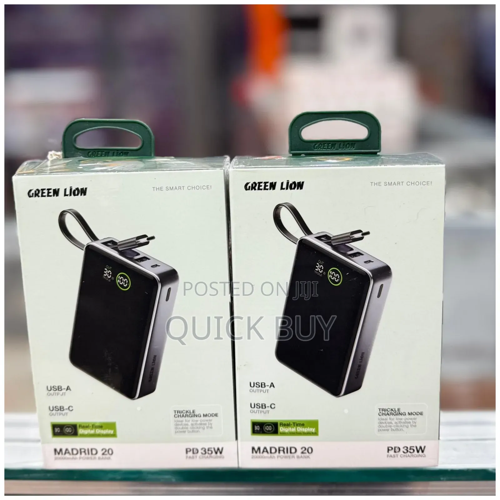 Green Lion Madrid 20,000mah 35w Pd