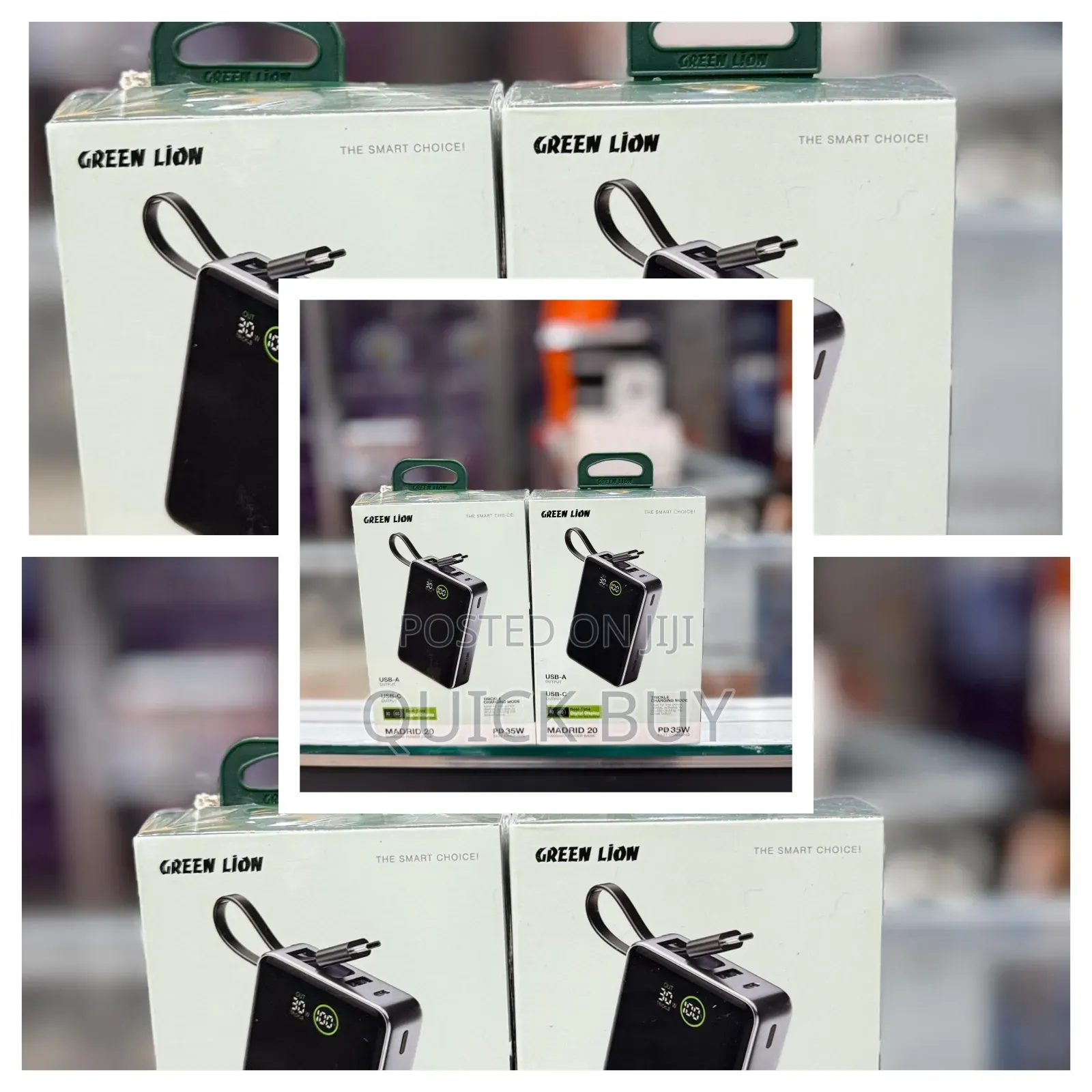 Green Lion Madrid 20,000mah 35w Pd