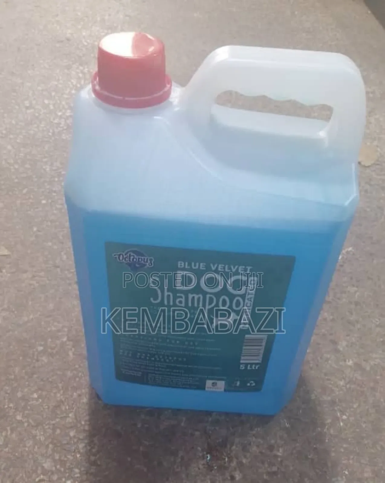5ltrs Octopus Blue Velvet Dog Shampoo (Medicated)