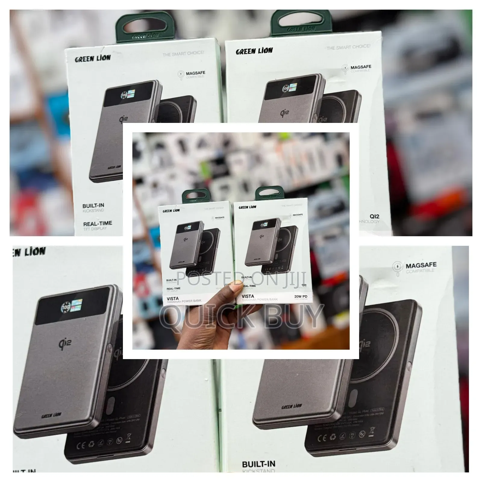 Green Lion Vista 10,000mah Power Bank Q12 Technology