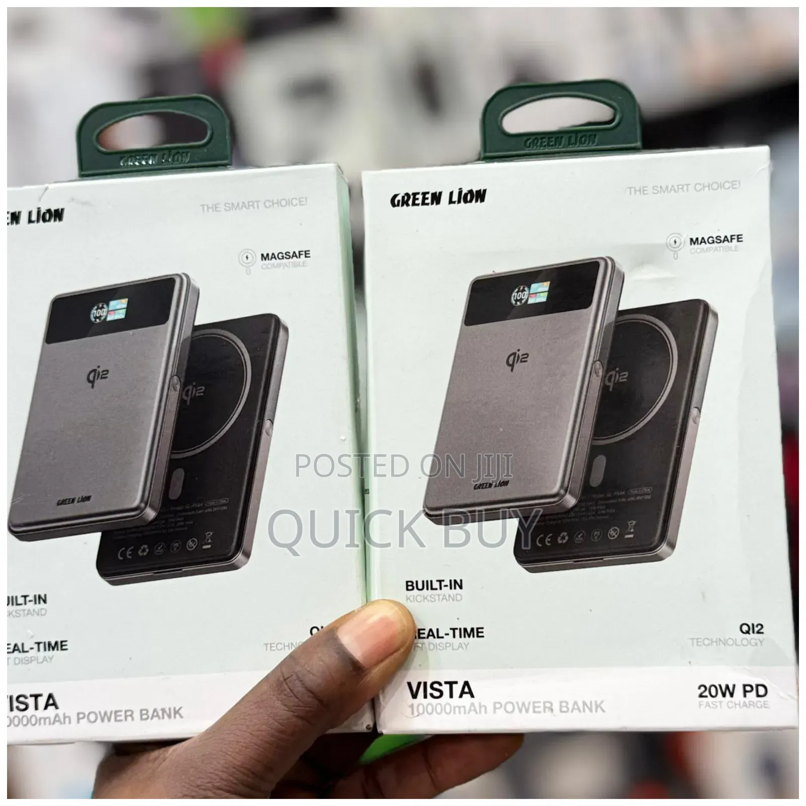 Green Lion Vista 10,000mah Power Bank Q12 Technology