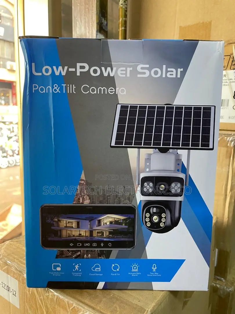 Energy Saving Solar CCTV Camera – Weatherproof