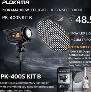 Plokama Pk-400s 300w Led Video Light Kit