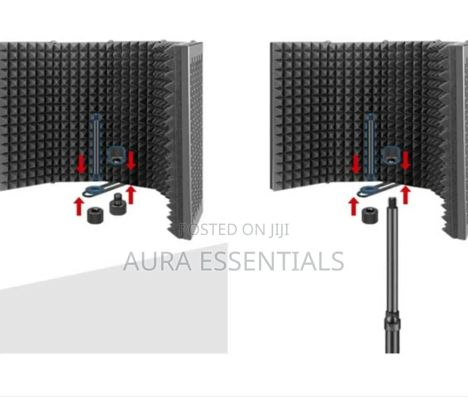 Portable Vocal Booth W/ Ambient Reflection Filter