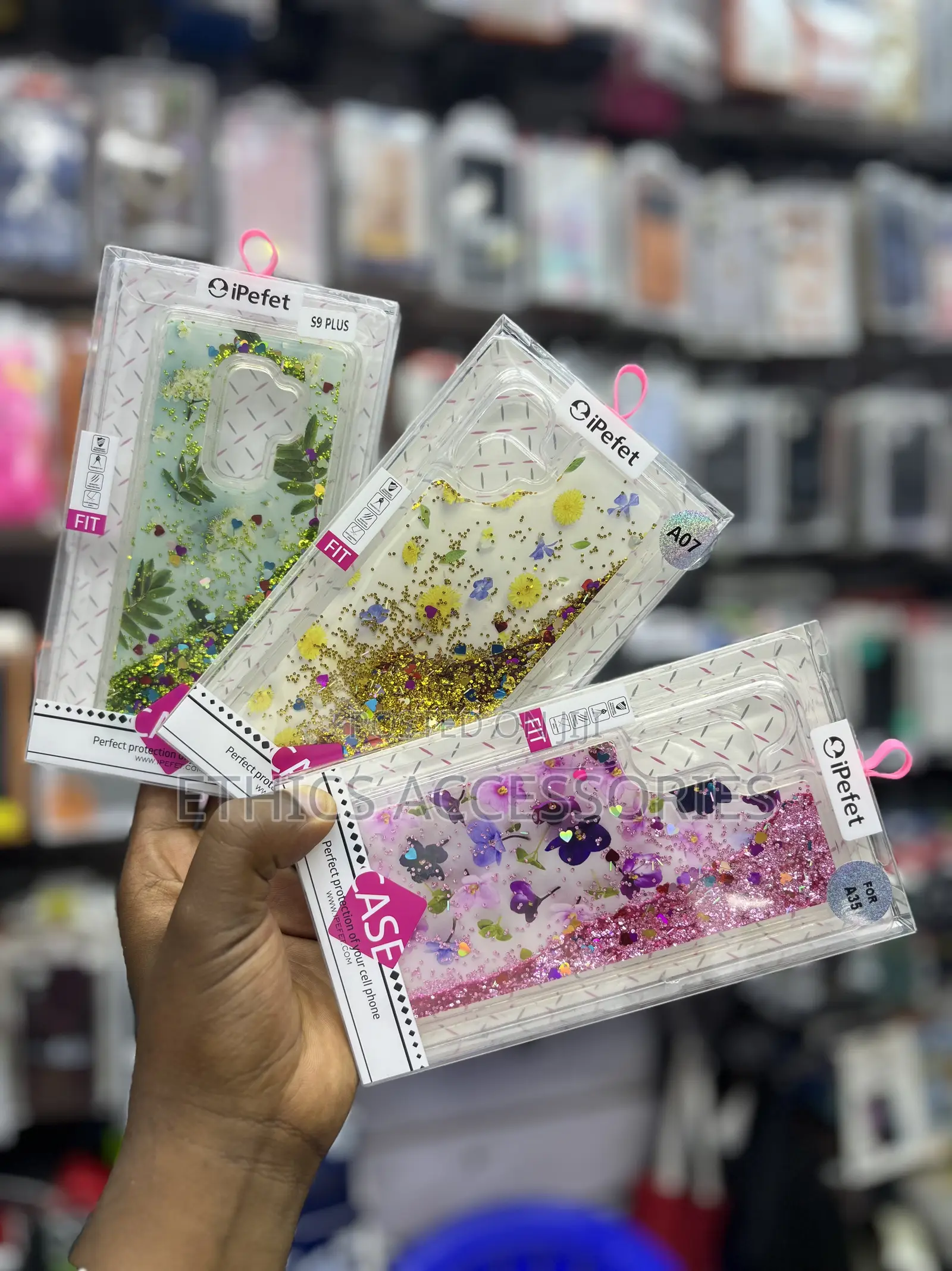 Liquid Glitter Phone Cases