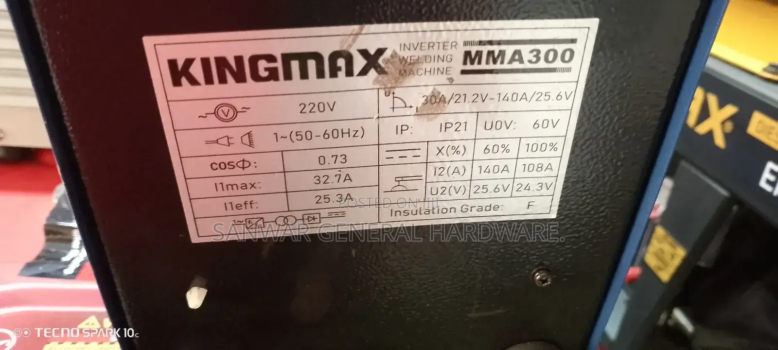 Kingmax-mma-300amps-welding Machines.