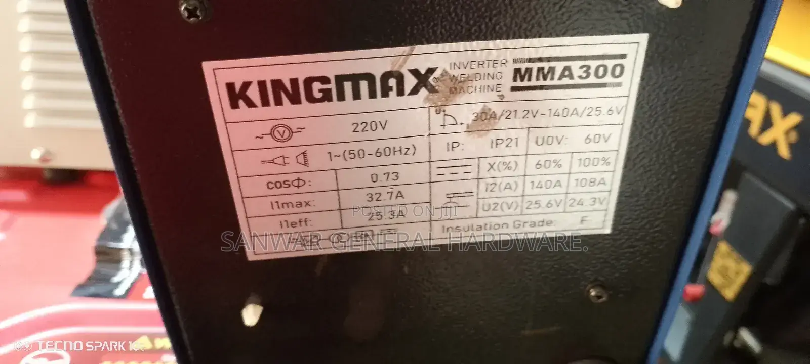 Kingmax-mma-300amps-welding Machines.