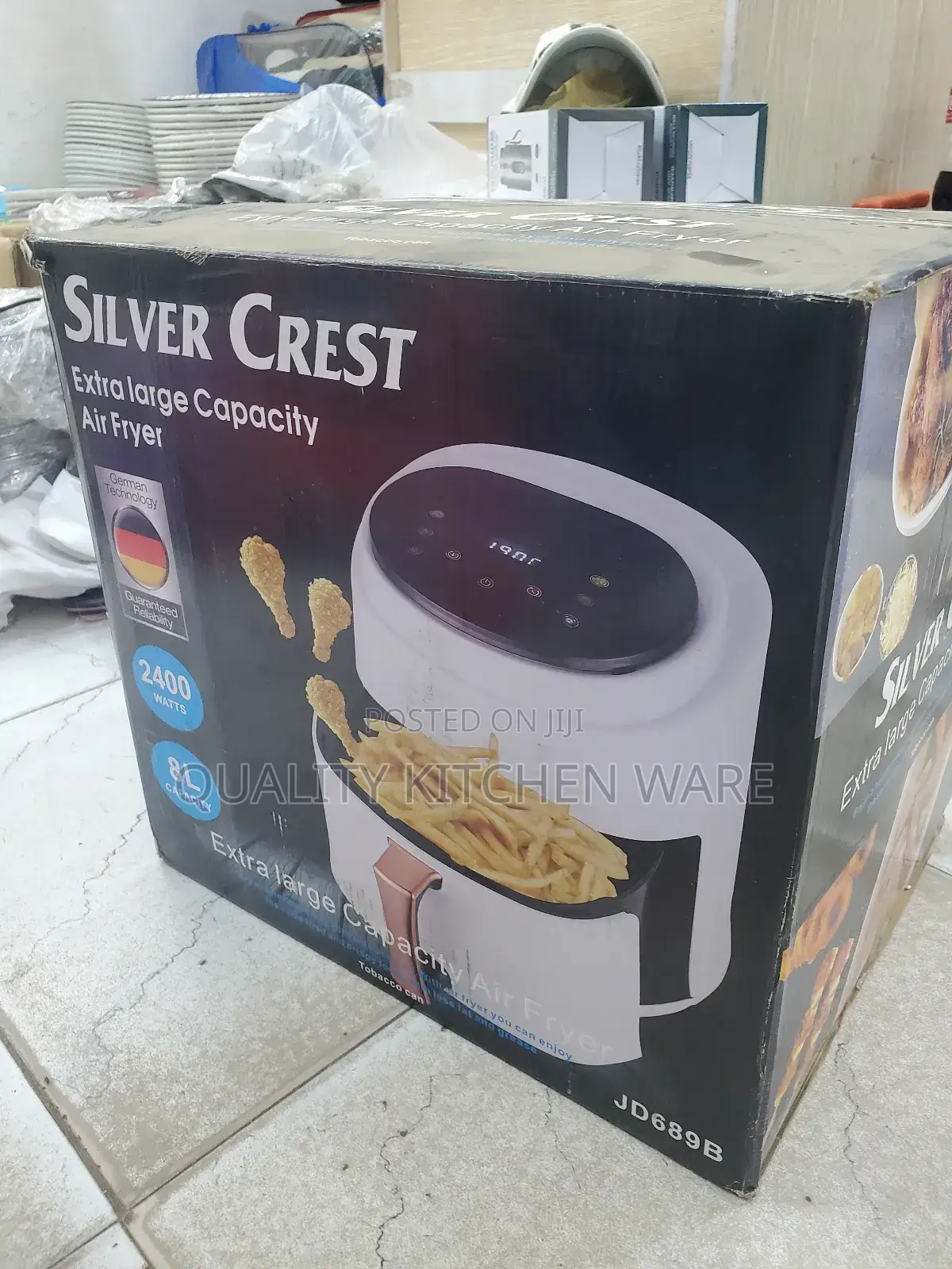 Airfryer 8l Silver Crest