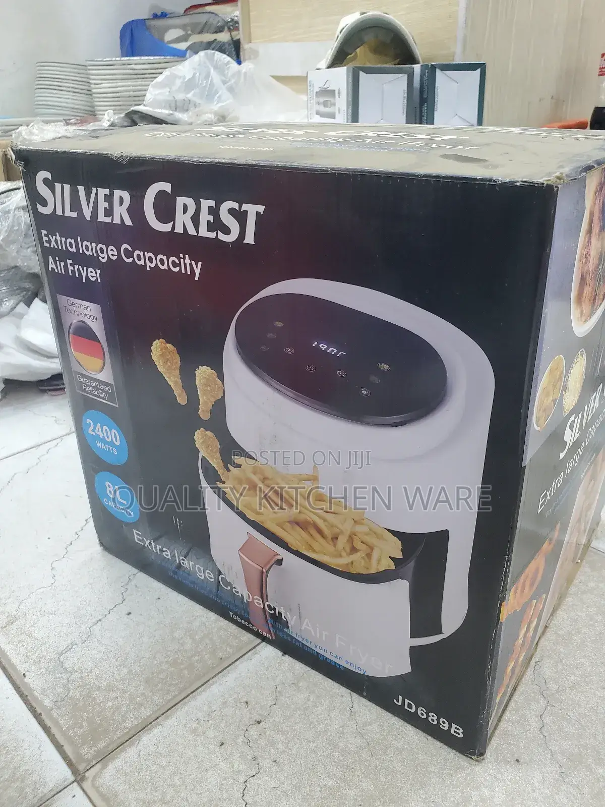 Airfryer 8l Silver Crest