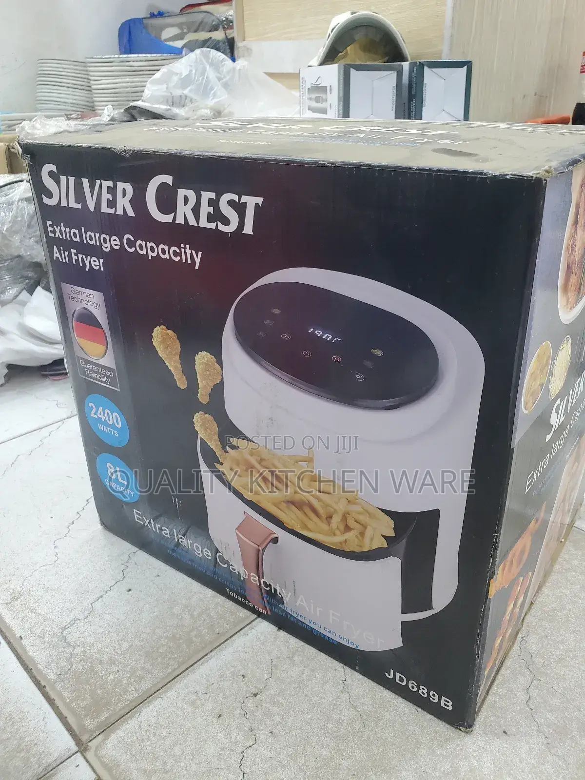 Airfryer 8l Silver Crest