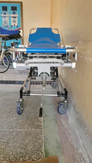 Patient Stretcher With a Crank Heavy Duty