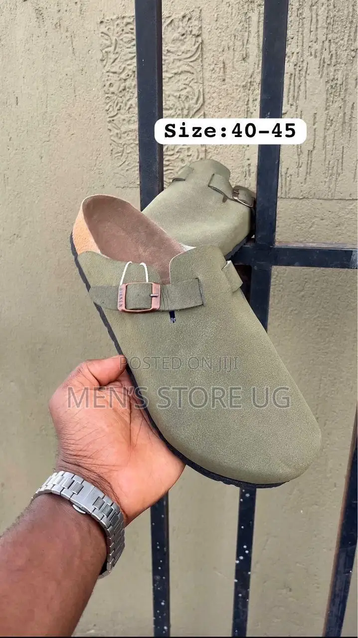Birkenstock Classic Genuine Leather Clogs Sandals Available All Colors