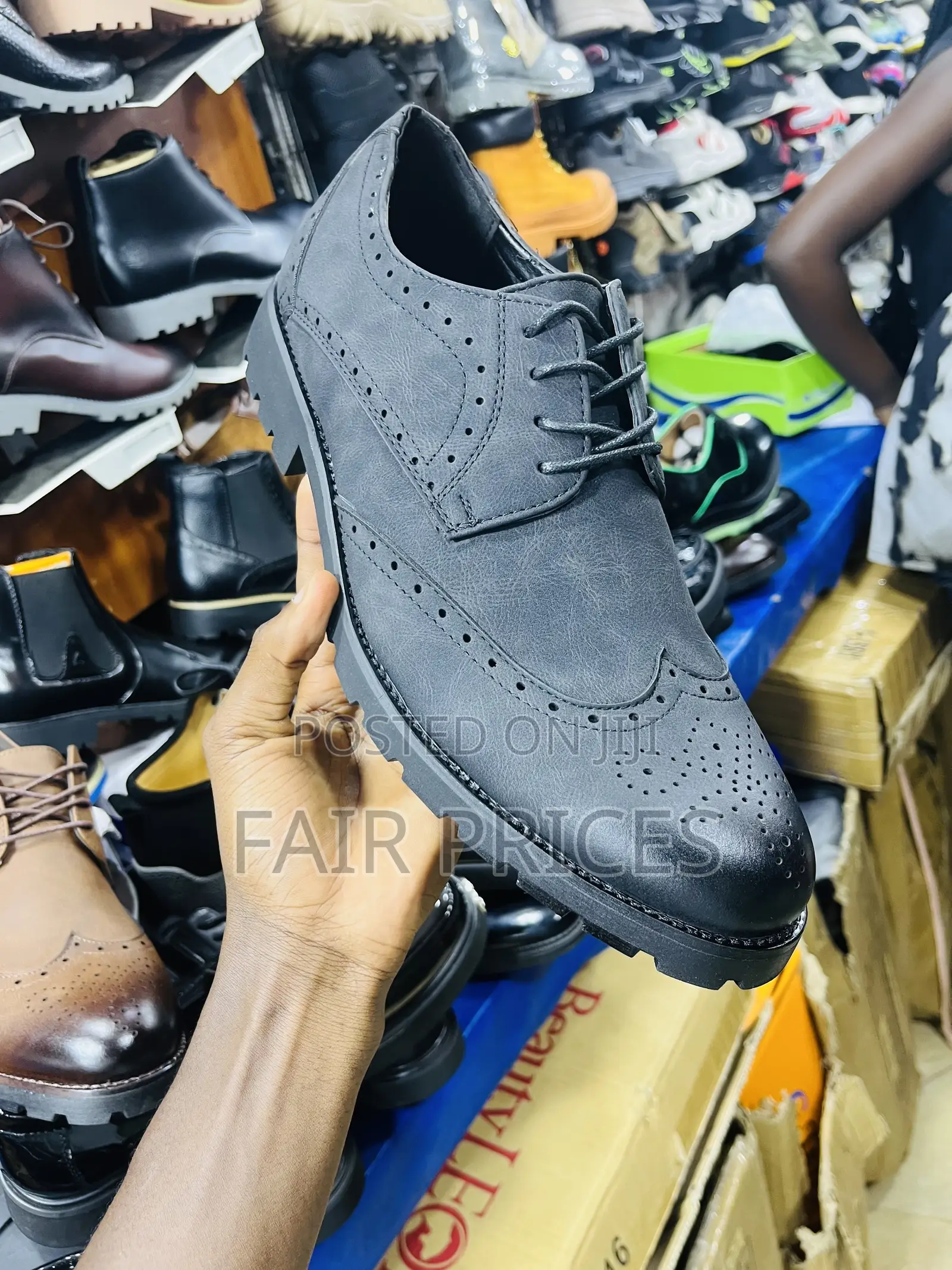 Classic Office Oxfords Gentle Black Available