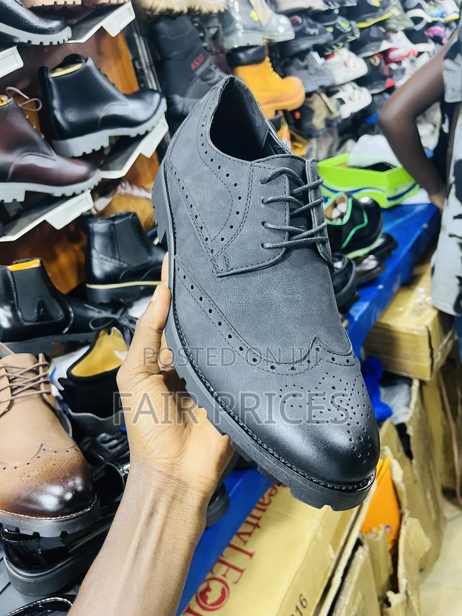 Classic Office Oxfords Gentle Black Available