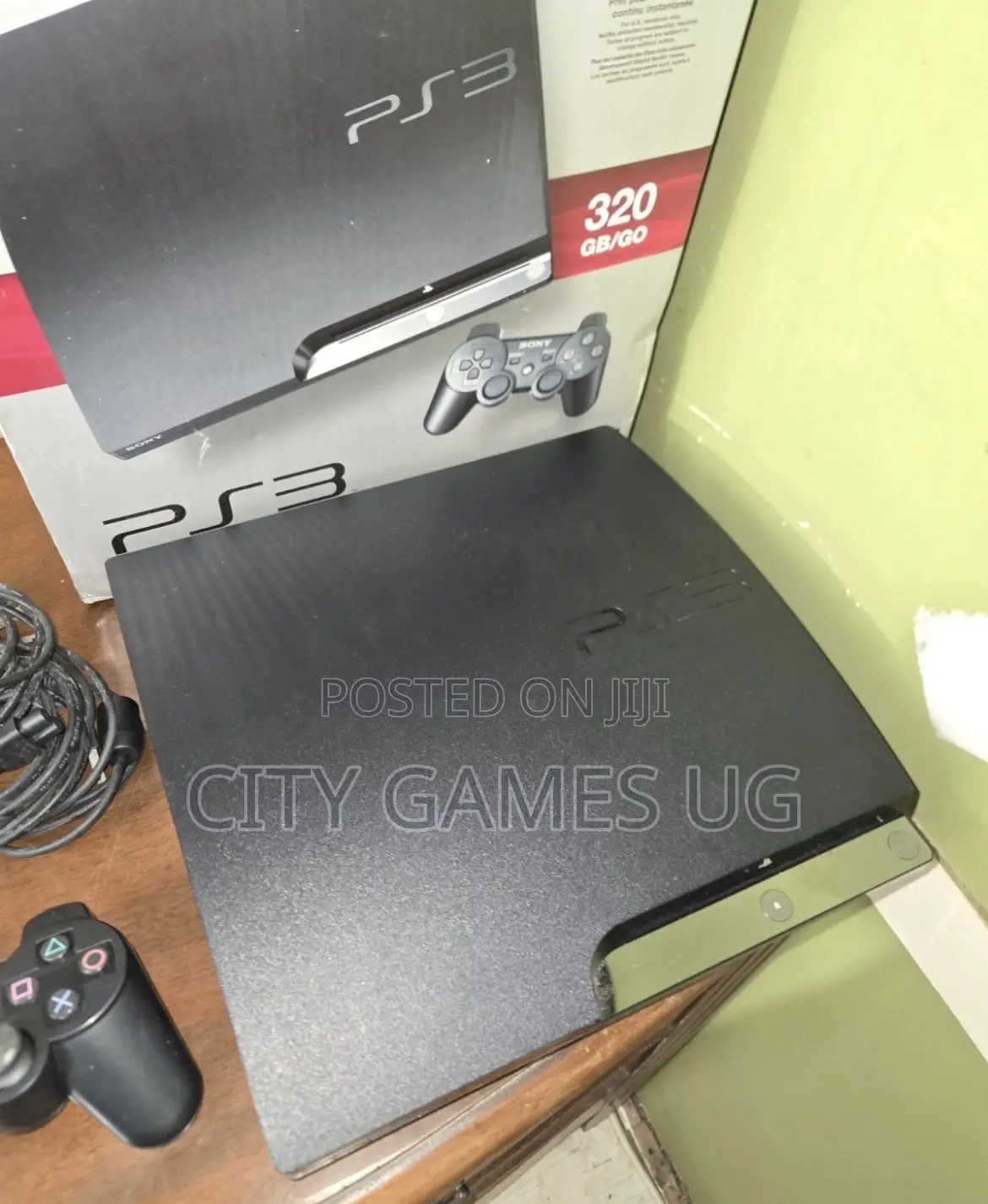 Sony Playstation 3 Slim Ps3 320gb Black Console