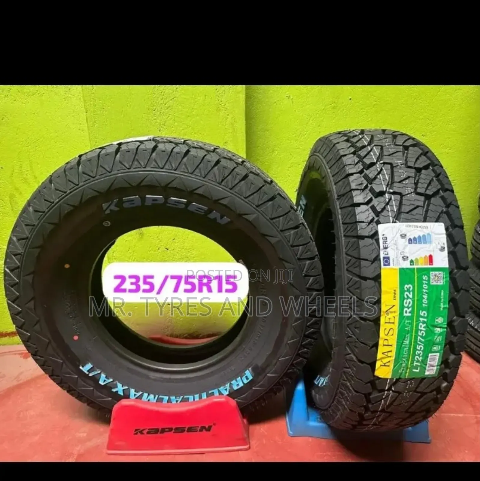 235 75 R15 Kapsin Tires 1 Of The Strongest Types In China 🇨🇳 Made.