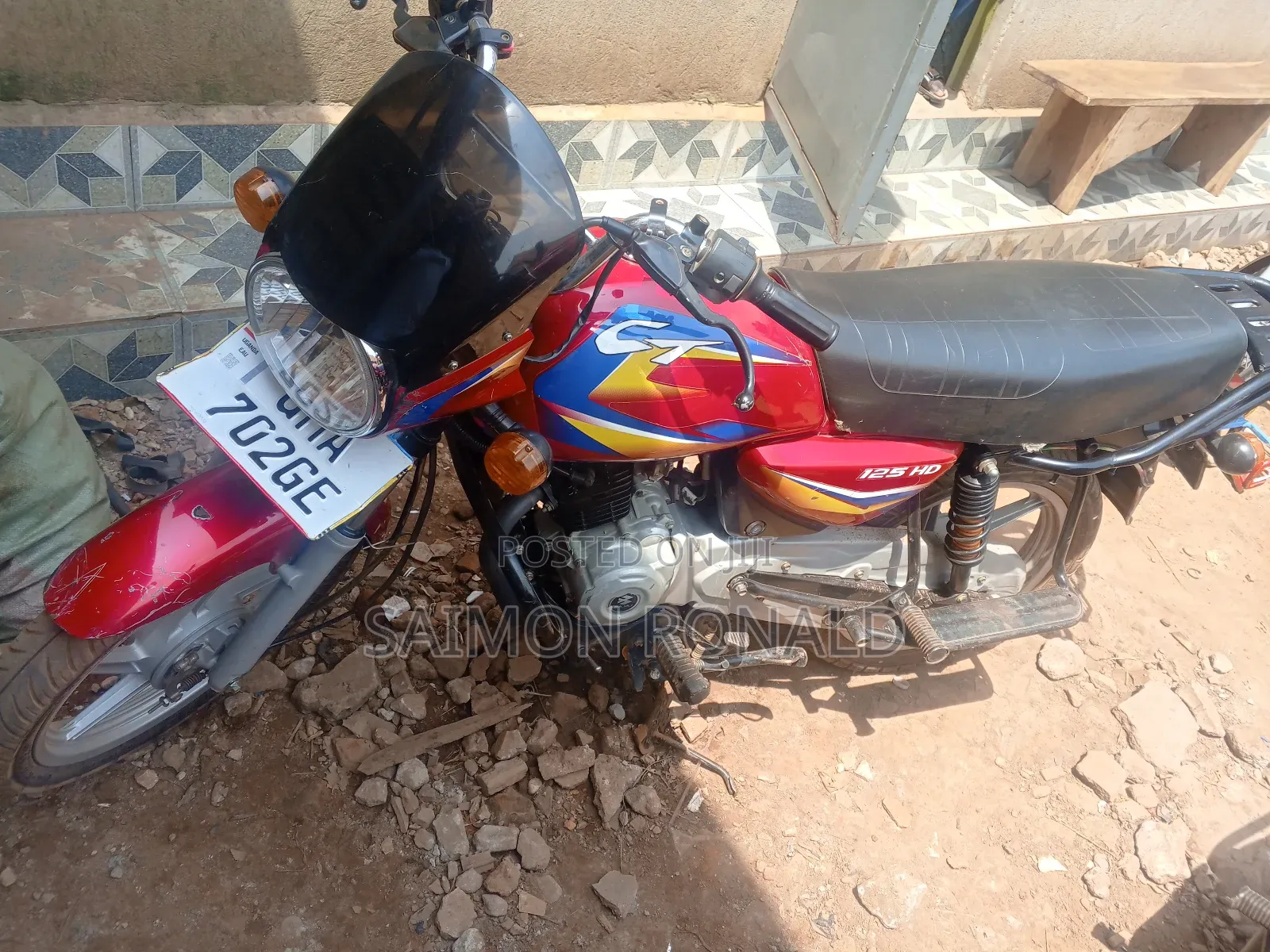 Bajaj CT 125X 2025 Red