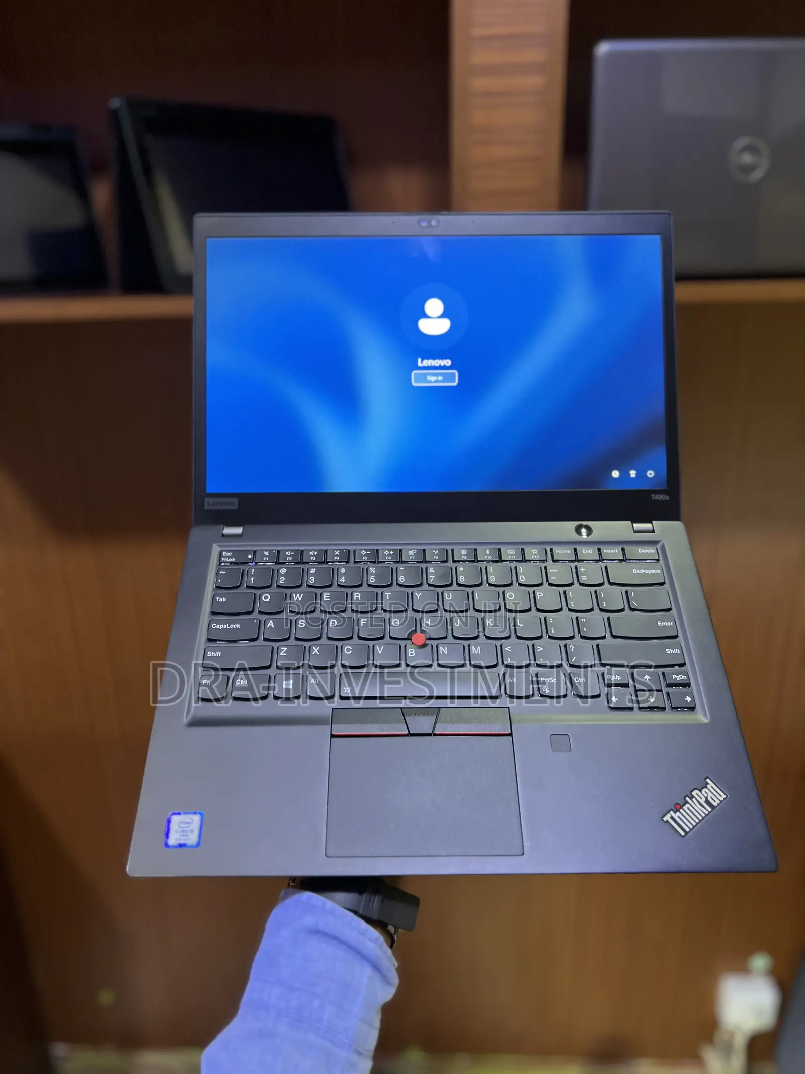 Laptop Lenovo ThinkPad T490s 8GB Intel Core i5 SSD 256GB