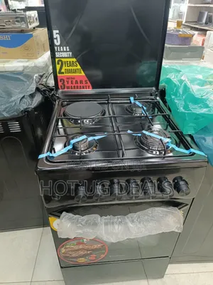 Blueflame Cooker 50x50cm 3 Gas + 1 Electric Plate With Oven