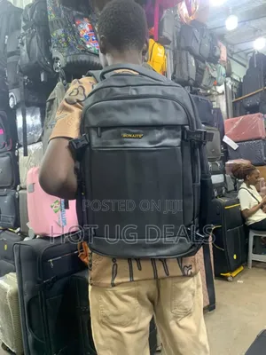 Laptop Backpack Bag - Black