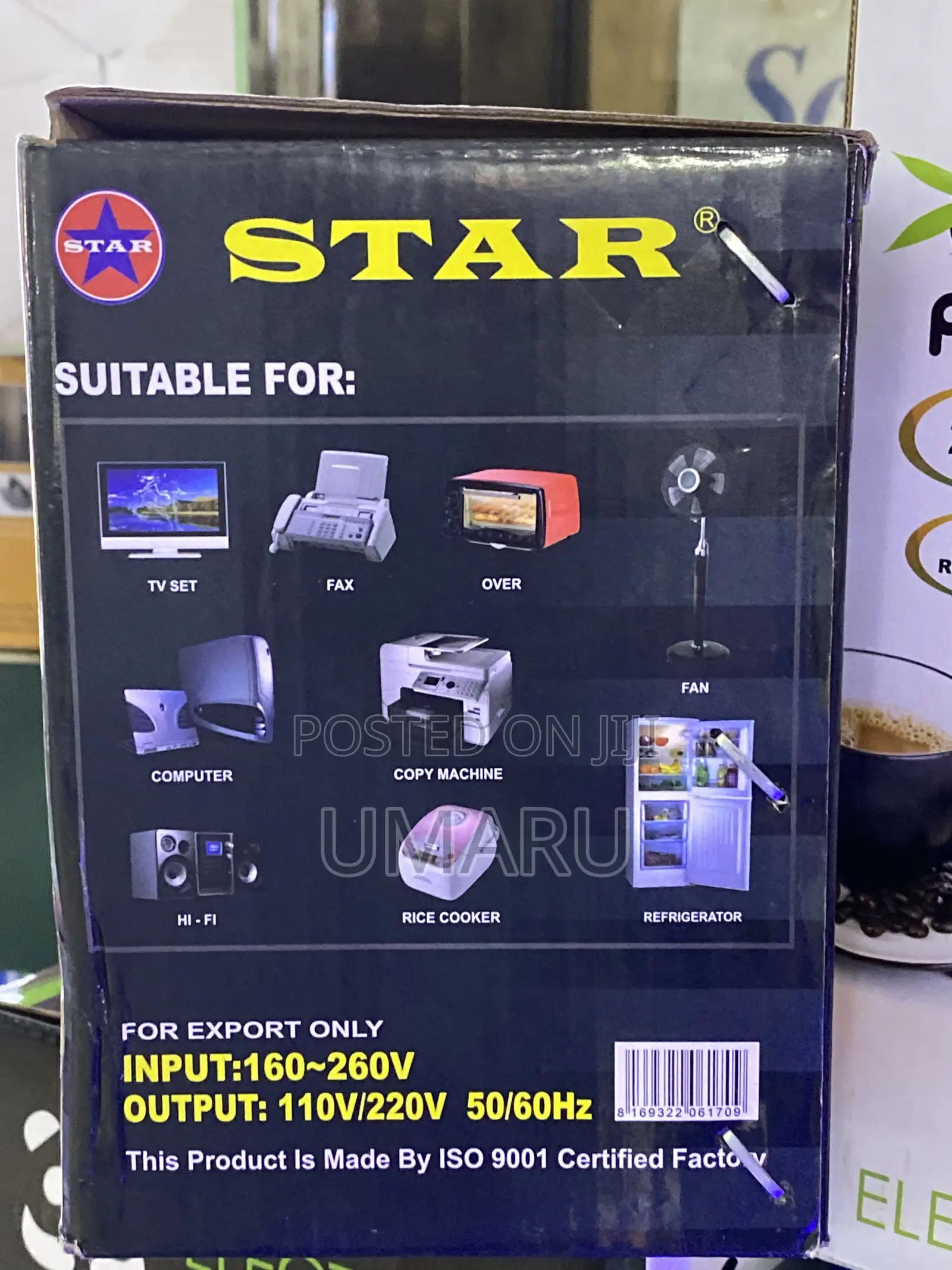 Automatic Voltage Regulator Airstar Stabilizer