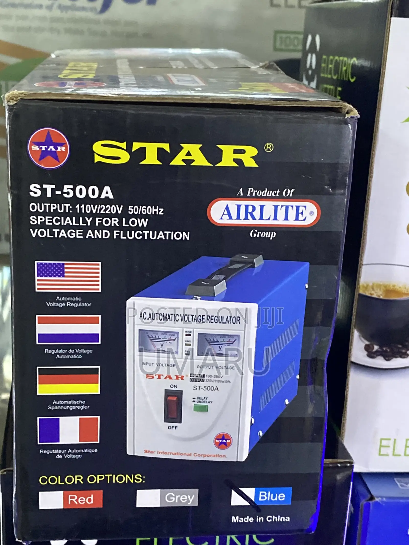 Automatic Voltage Regulator Airstar Stabilizer