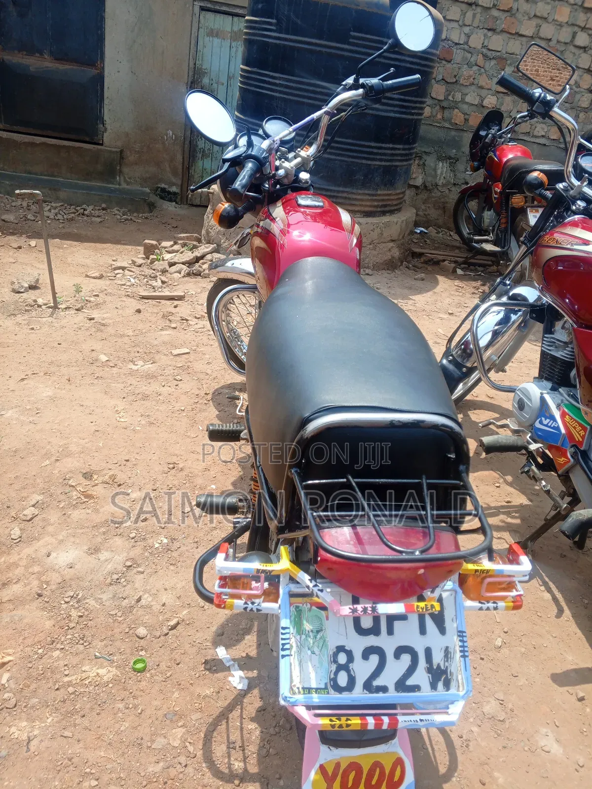 Bajaj Boxer 100 2019 Red