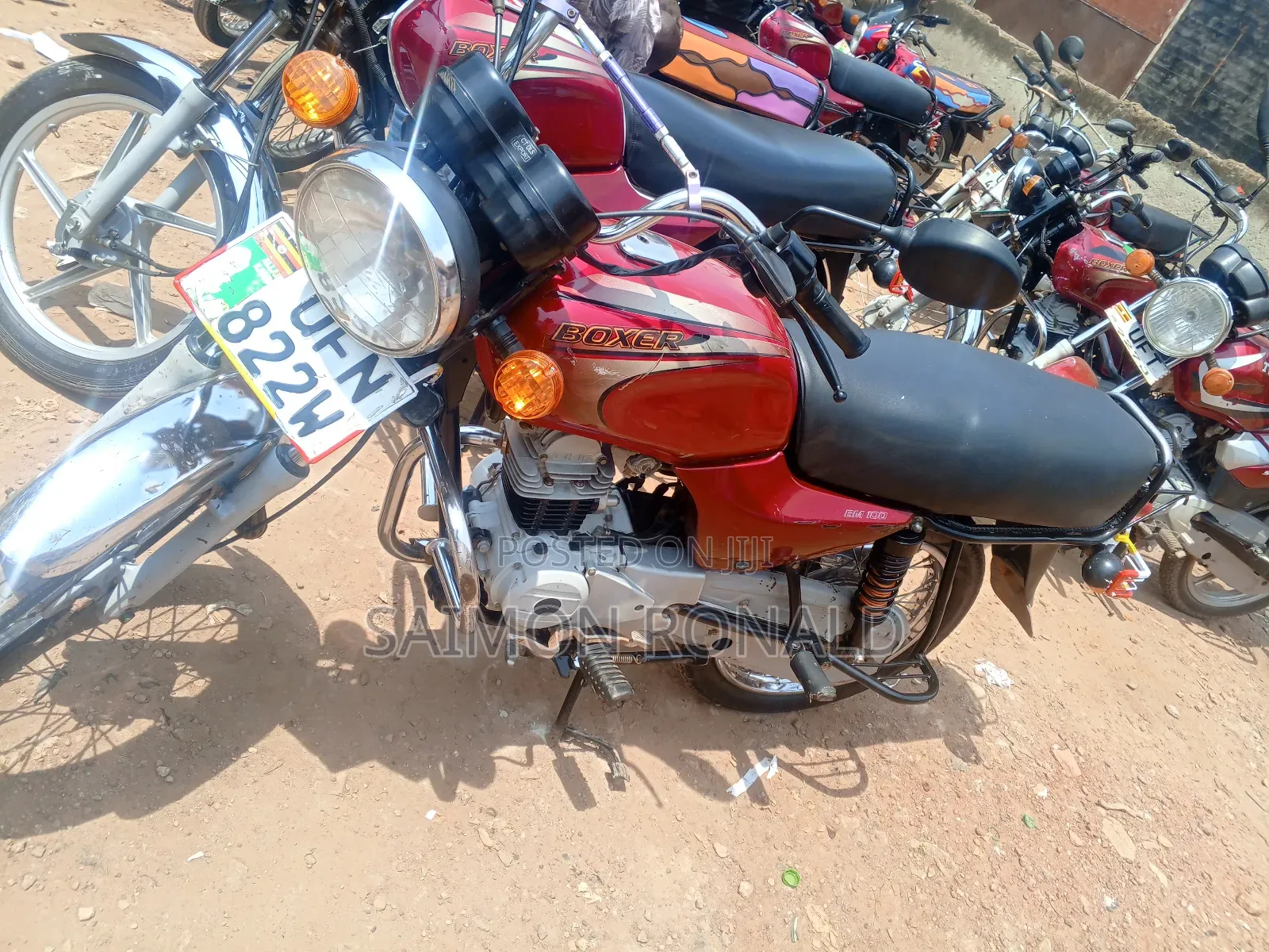 Bajaj Boxer 100 2019 Red