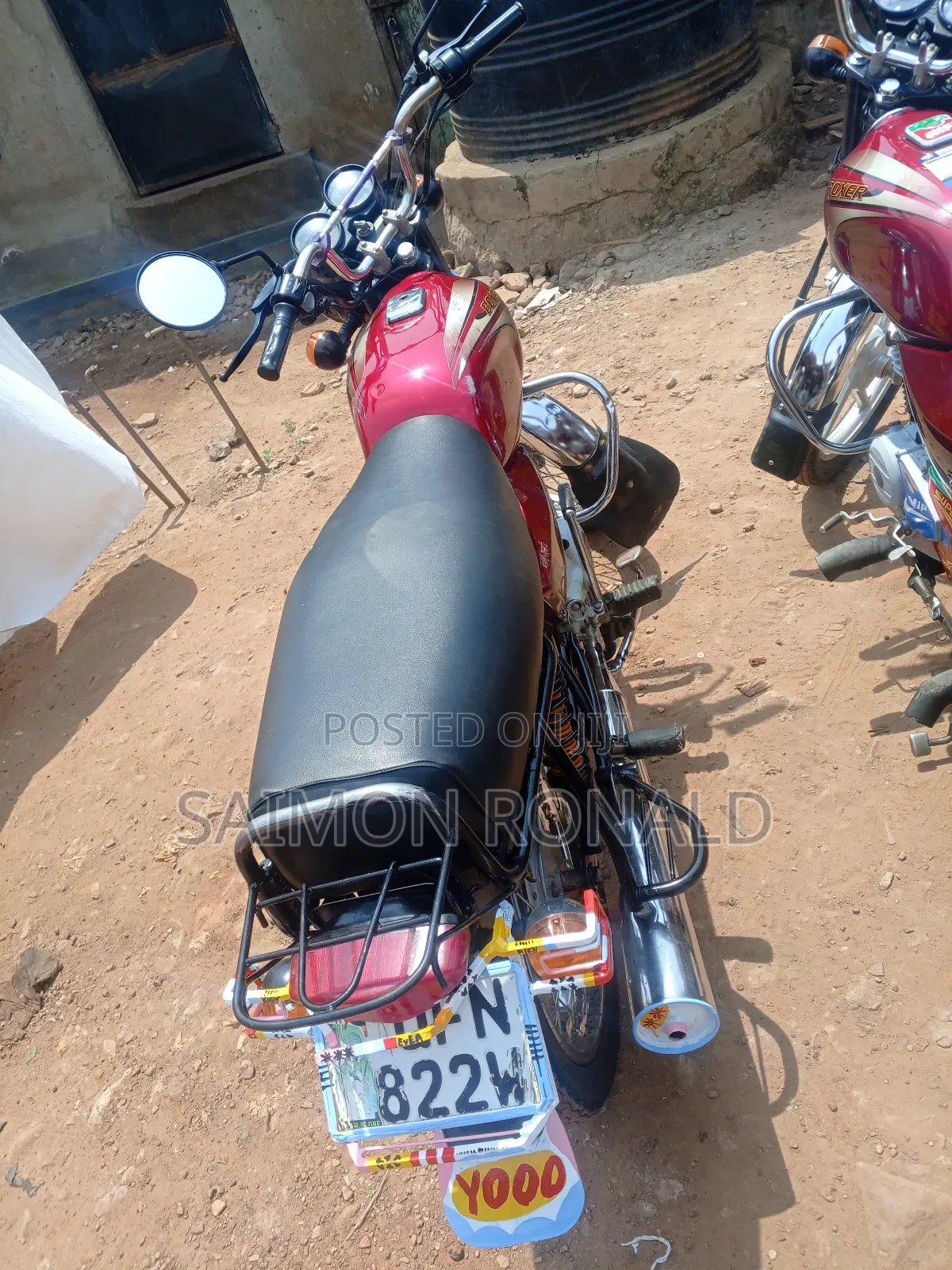 Bajaj Boxer 100 2019 Red