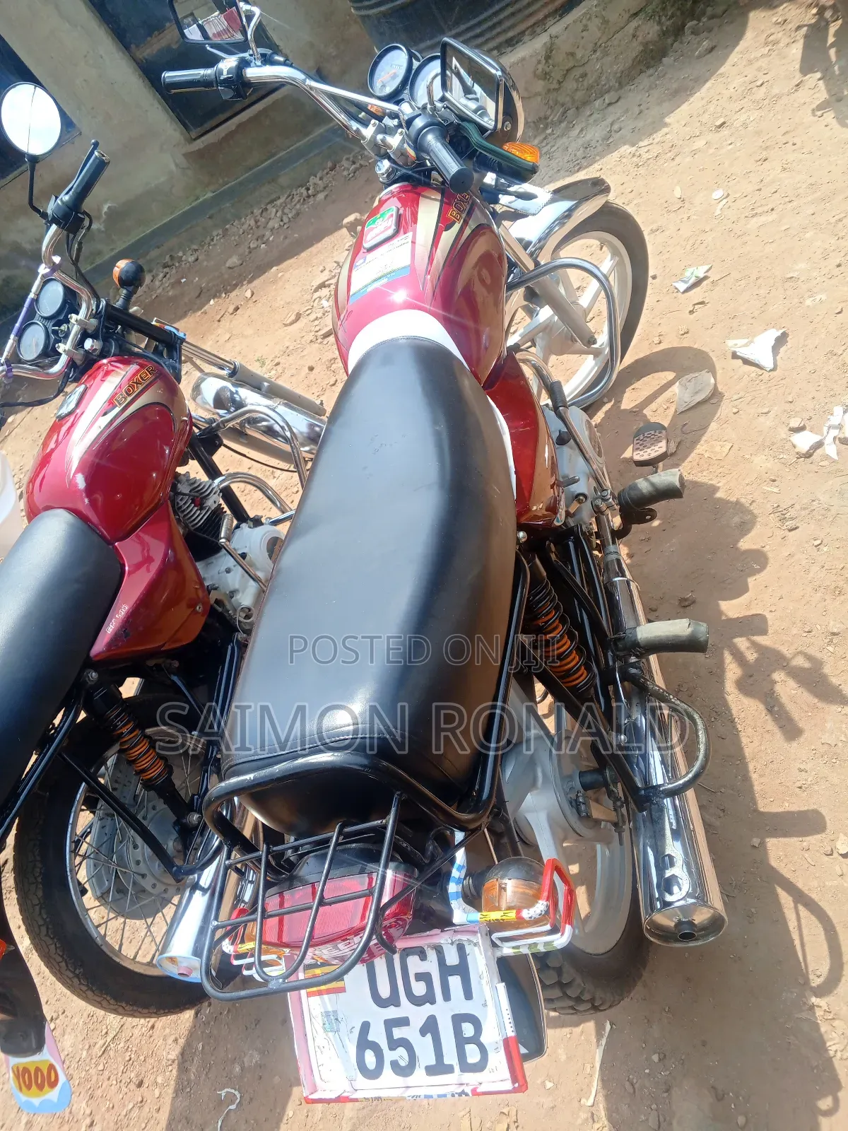 Bajaj Boxer 100 2024 Red