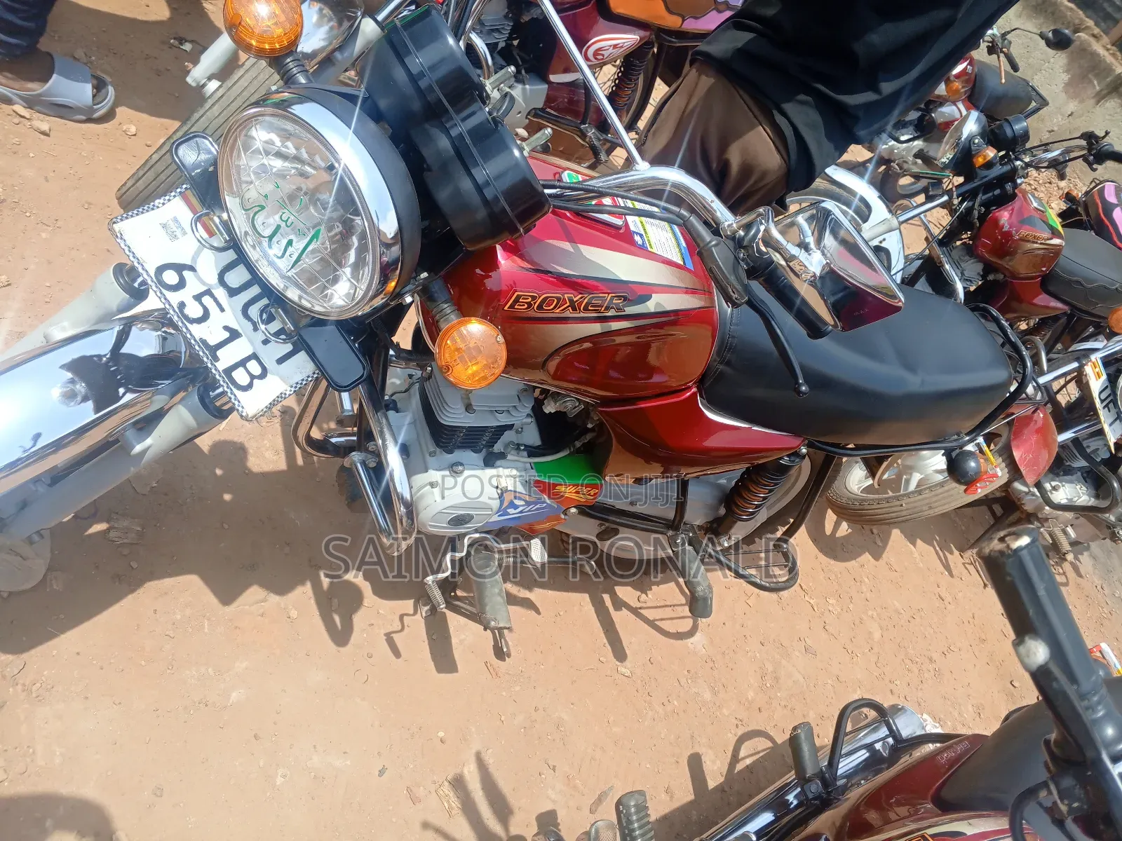 Bajaj Boxer 100 2024 Red