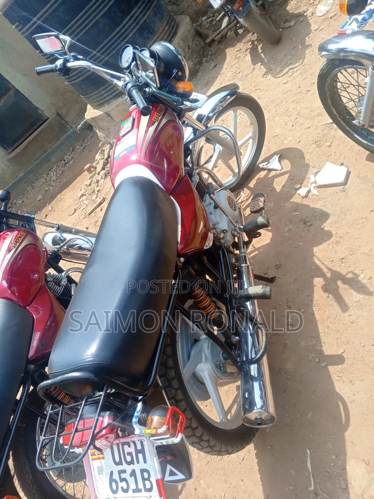 Bajaj Boxer 100 2024 Red