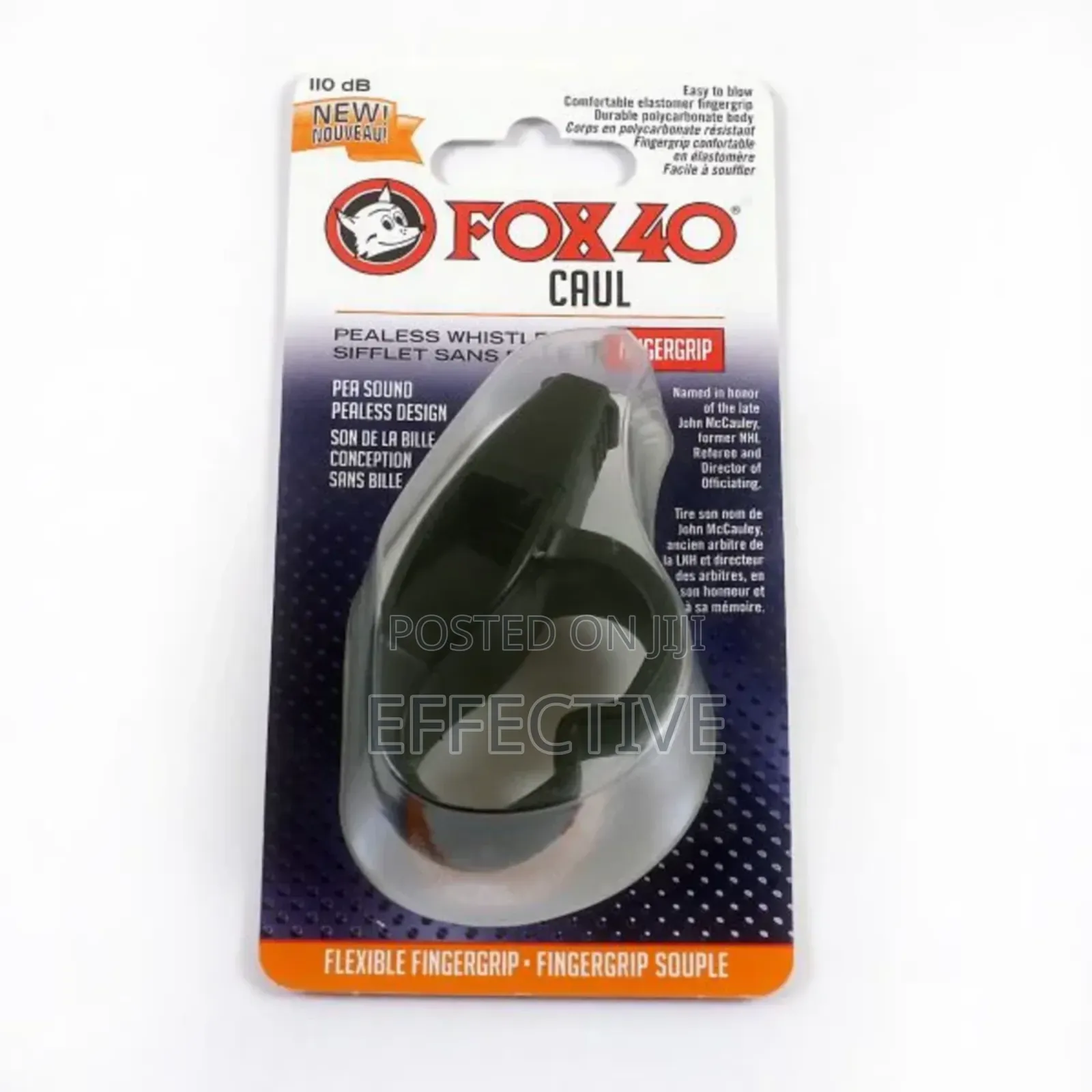 Fox 40 Caul Pealess Fingergrip Whistles.
