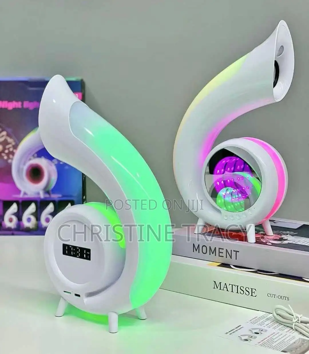 Wireless Bluetooth Alarm Clock Speaker