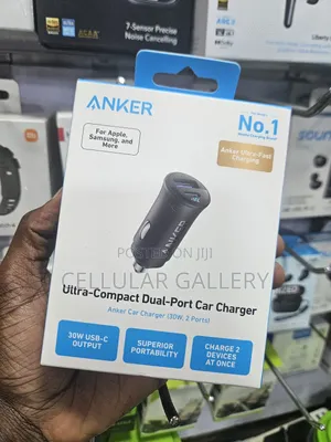 Anker Car Charger (30w, 2 Ports)