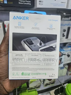 Anker Car Charger (30w, 2 Ports)