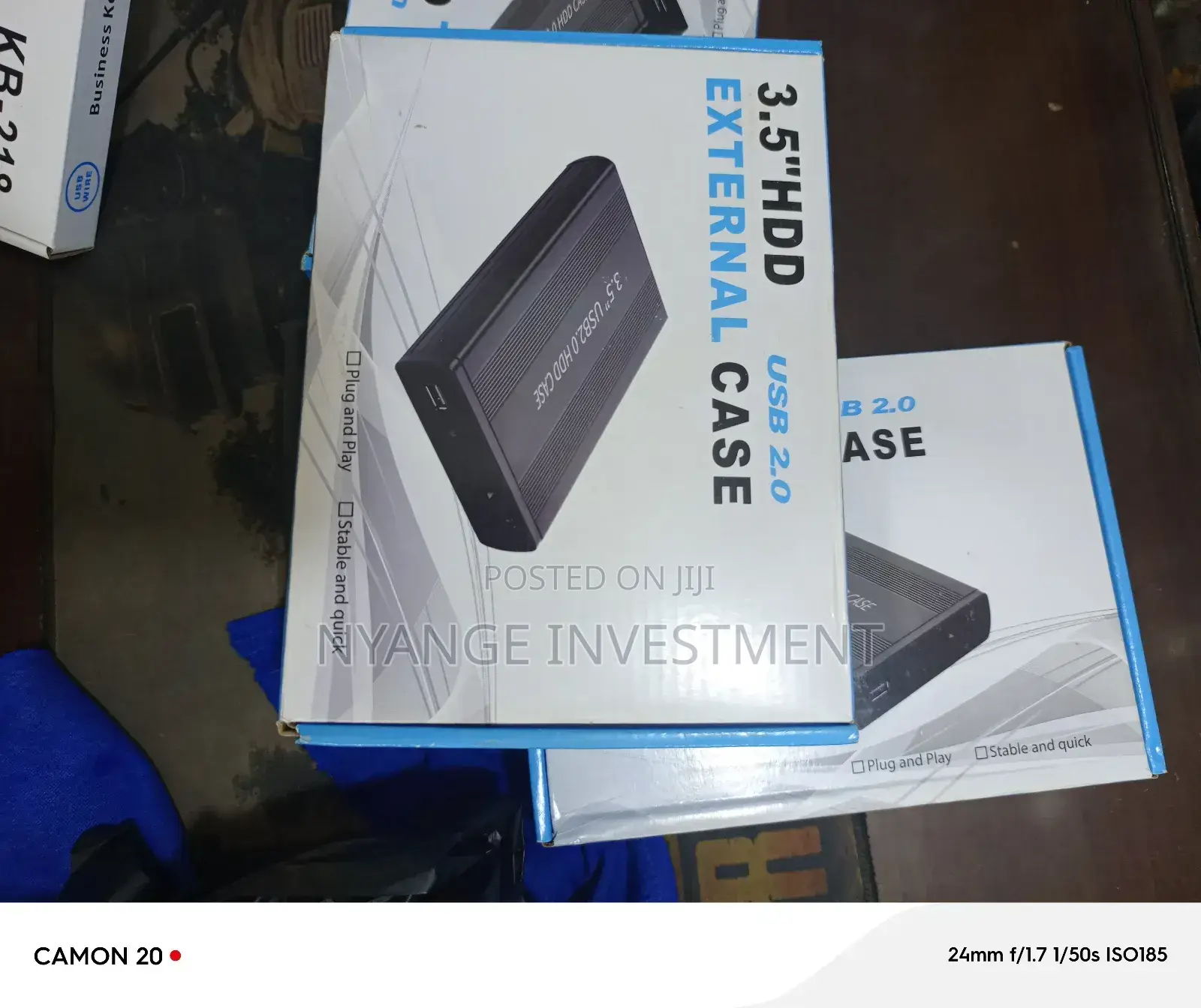 Hard Disk Casing 2.0. 3.5 HDD External Case