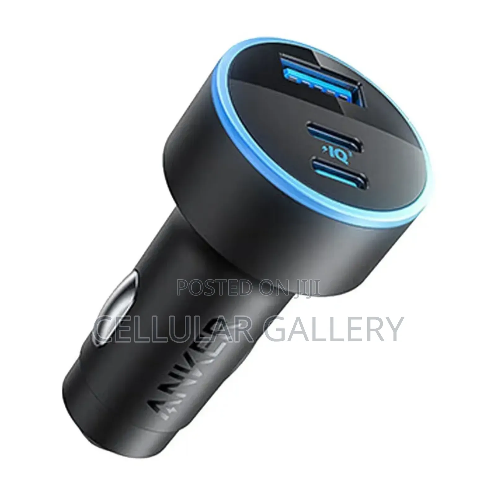 Anker 535 Car Charger (67w, 3 Ports) for Laptops and Phones
