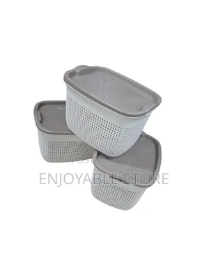 Plastic Picnic Storage Baskets