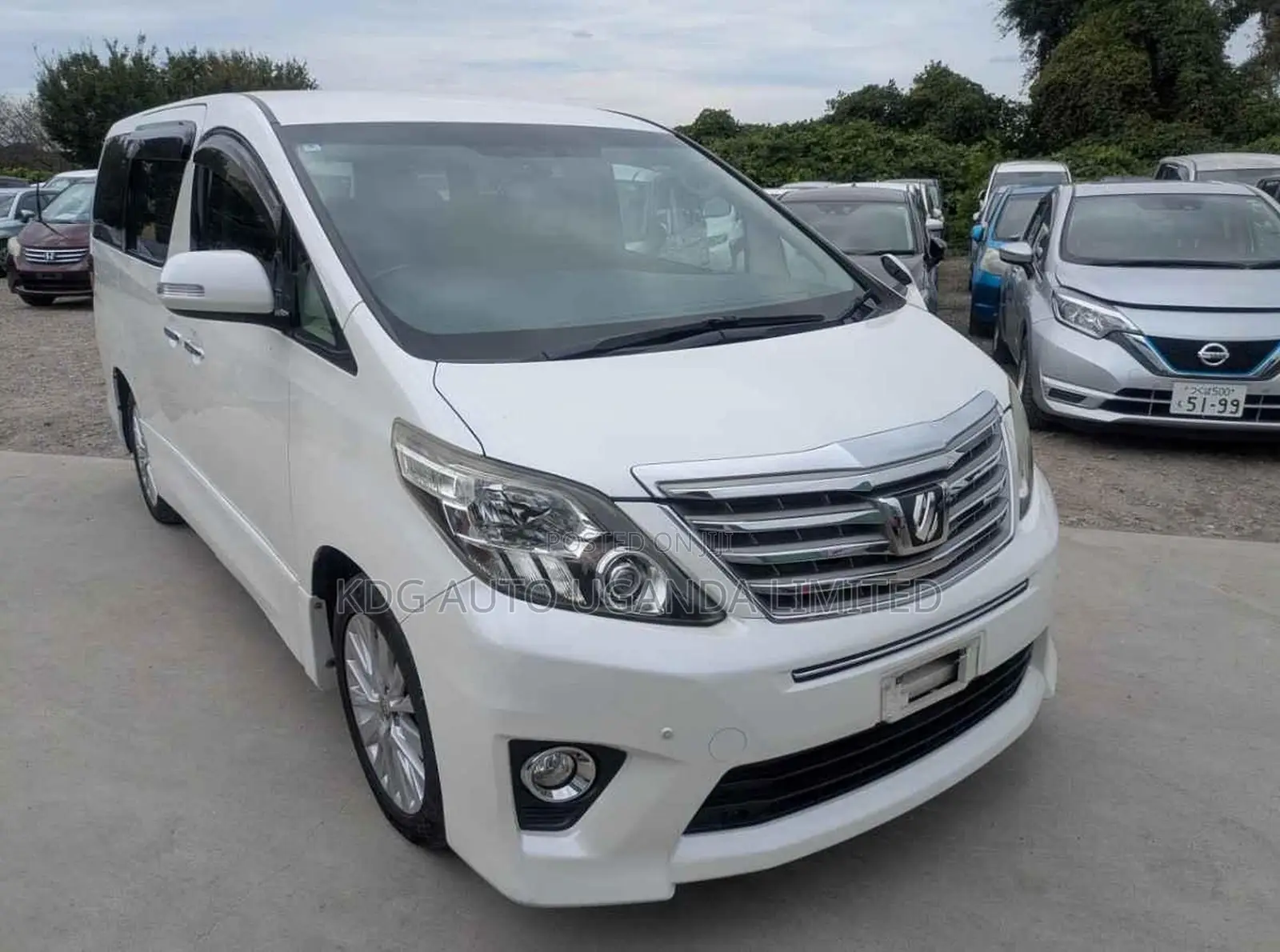 Toyota Alphard 2014 Pearl