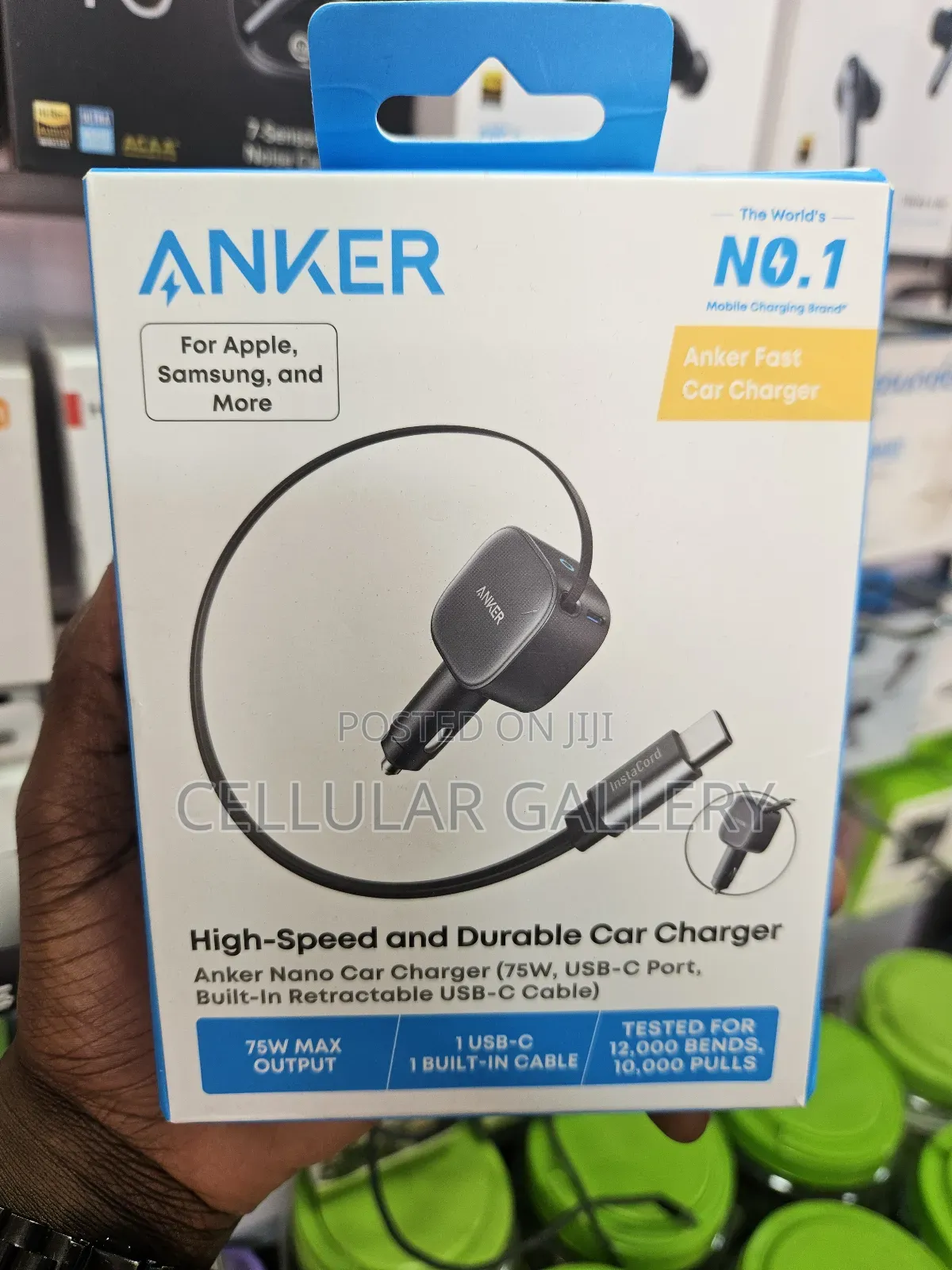 Anker Nano Car Charger(75w, Usb-C Port)