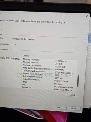 New Laptop HP Omen Pro 16GB Intel Core i7 SSD 1T