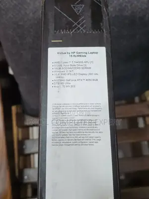 New Laptop HP Victus 16 16GB AMD Ryzen 7 SSD 512GB