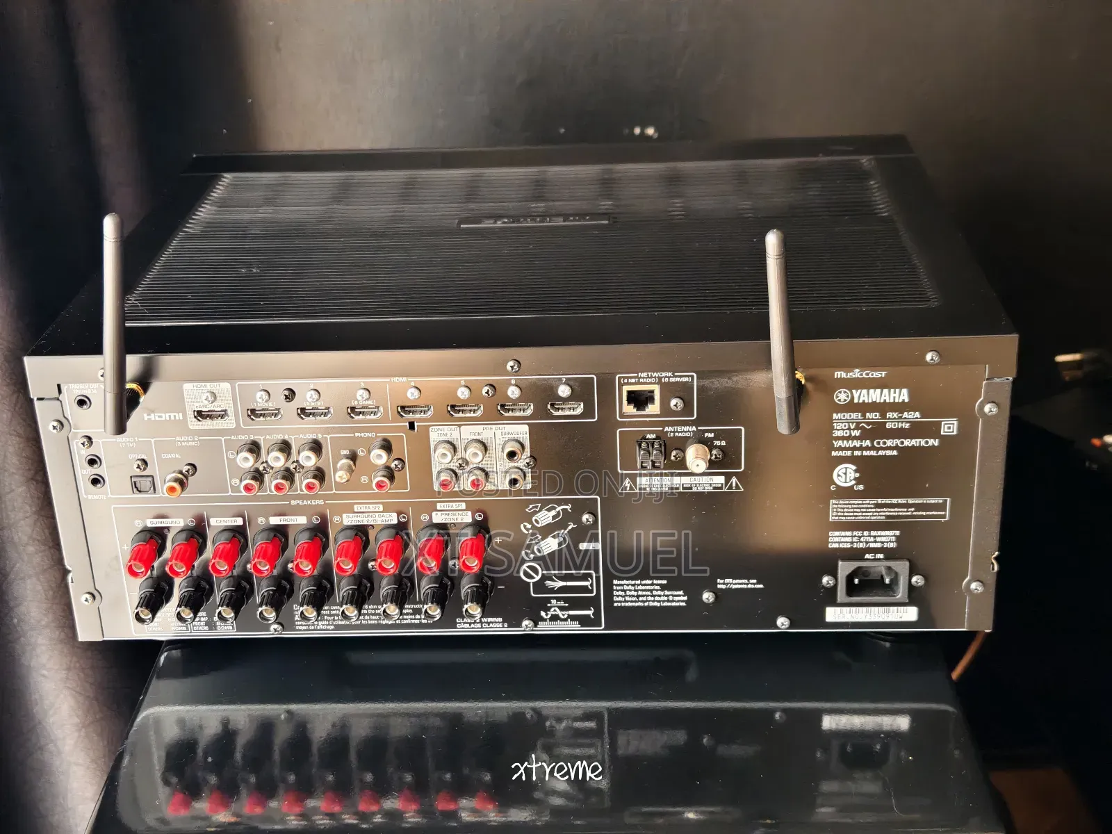 Yamaha Aventage A2 7.2ch Dolby Atmos Premium Av Receiver