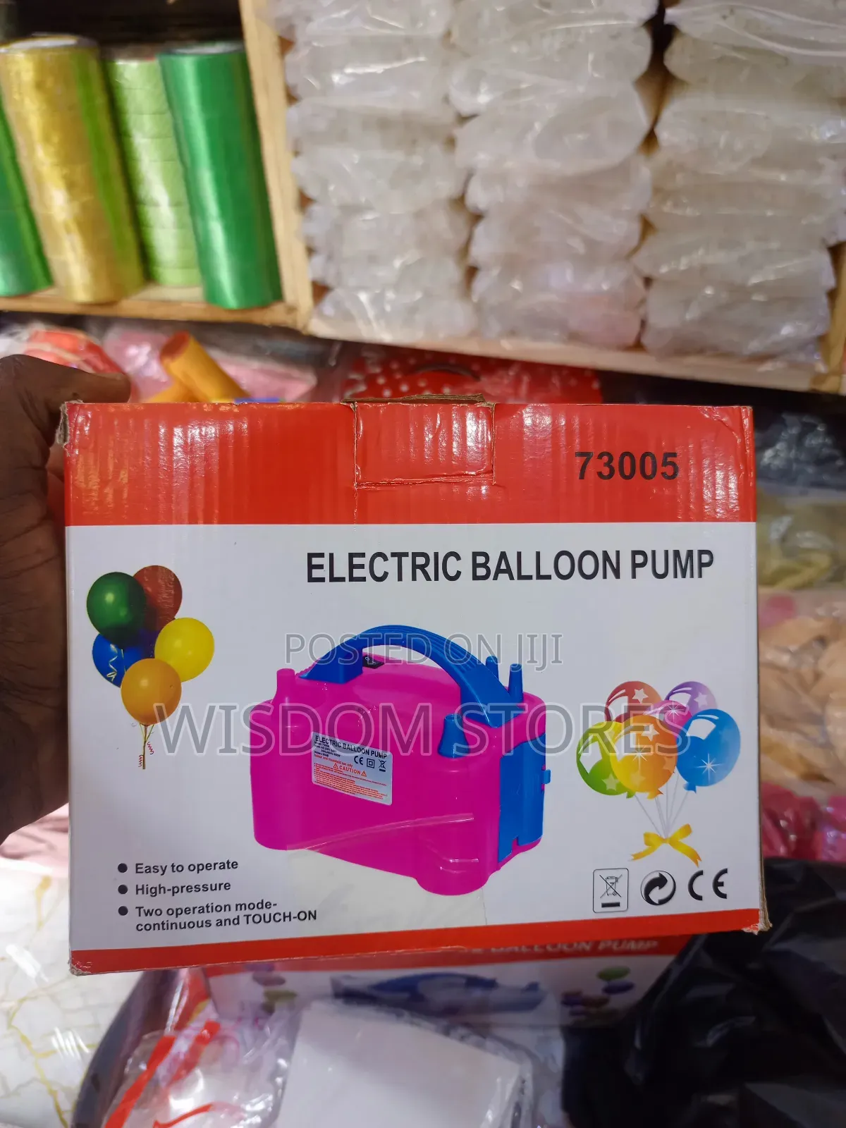 Two Nozzle Balloon Pumper Electronic